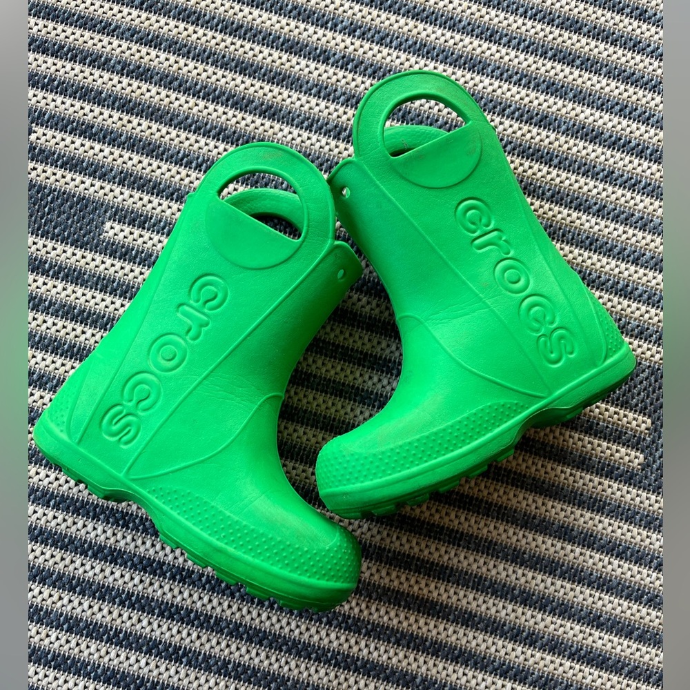 Crocs rain boots
